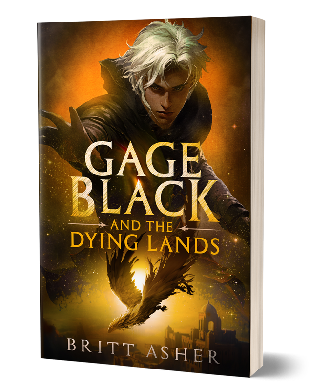 GB2_bookmock Gage Black and the Dying Lands Cover